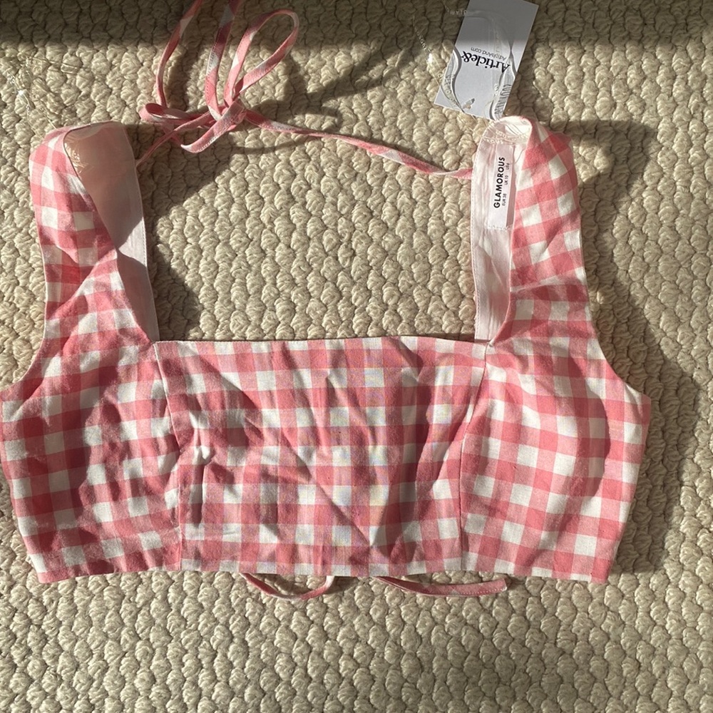 Article& Gingham Crop Top!